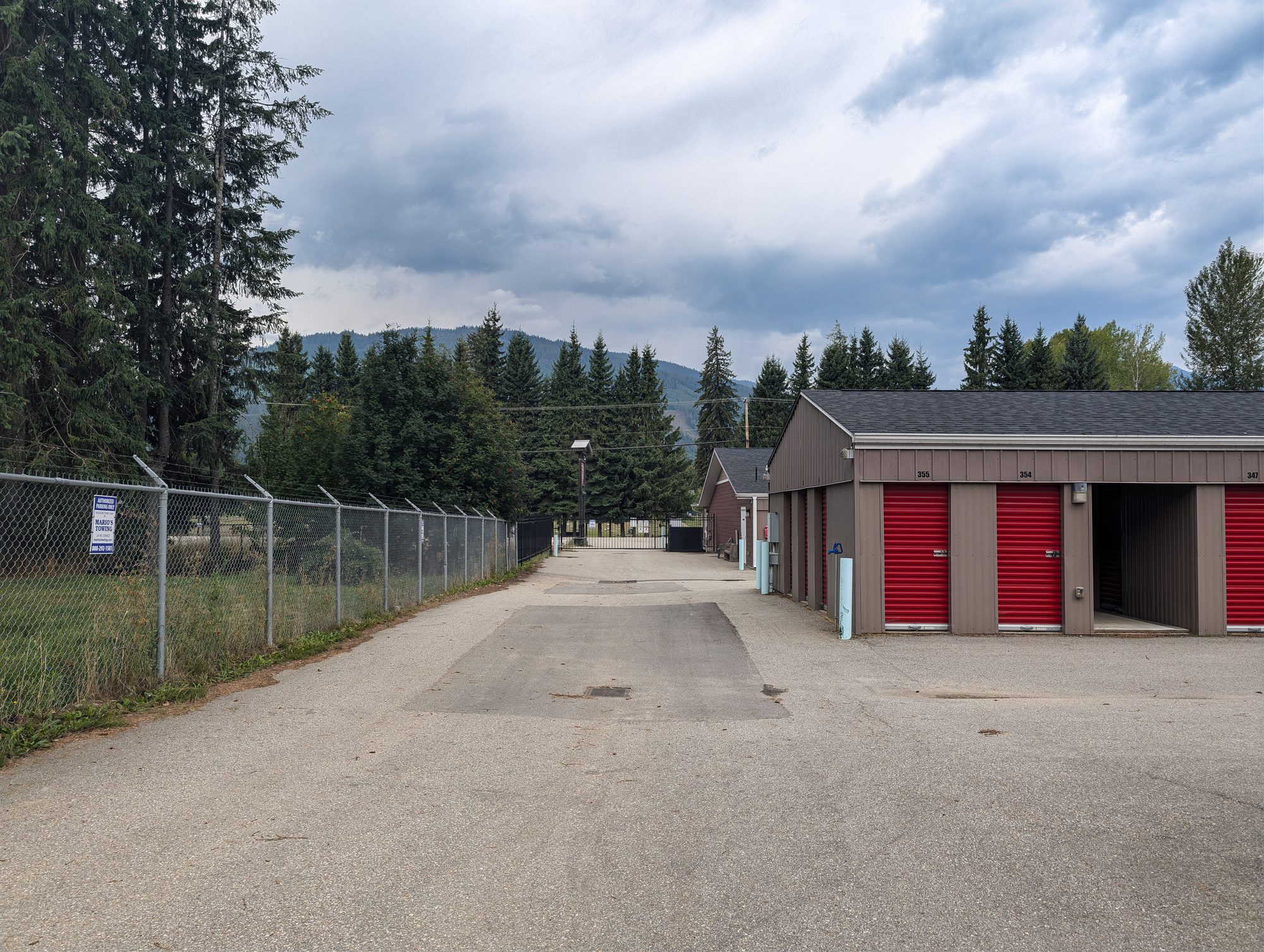 btc self storage drive up units access