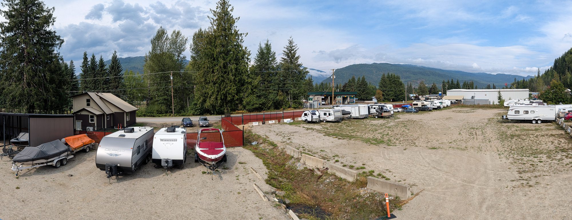 btc self storage rv boat storage yard